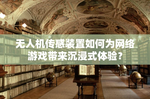无人机传感装置如何为网络游戏带来沉浸式体验？
