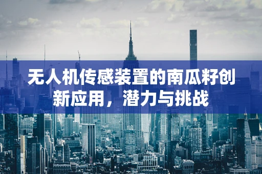 无人机传感装置的南瓜籽创新应用，潜力与挑战