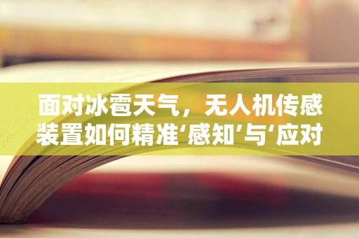 面对冰雹天气，无人机传感装置如何精准‘感知’与‘应对’？