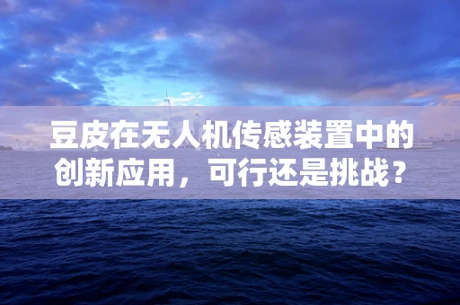 豆皮在无人机传感装置中的创新应用，可行还是挑战？