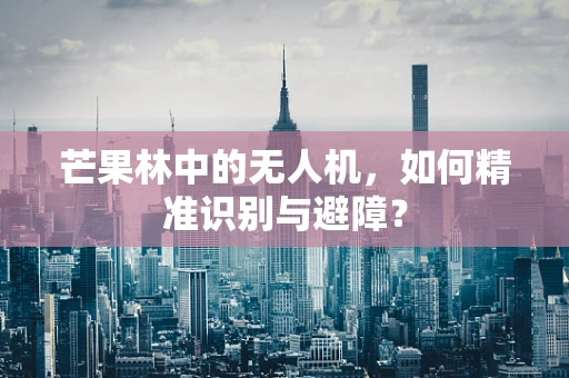 芒果林中的无人机，如何精准识别与避障？