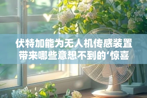 伏特加能为无人机传感装置带来哪些意想不到的‘惊喜’？