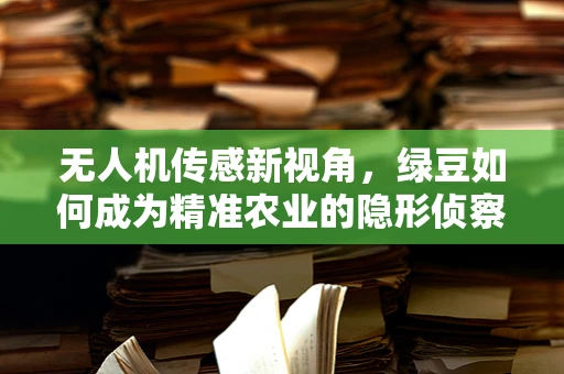 无人机传感新视角，绿豆如何成为精准农业的隐形侦察兵？
