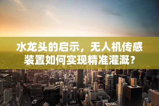 水龙头的启示，无人机传感装置如何实现精准灌溉？