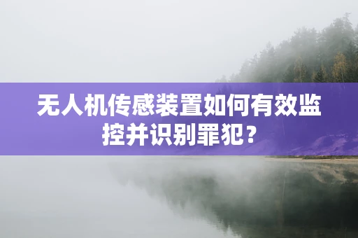 无人机传感装置如何有效监控并识别罪犯？