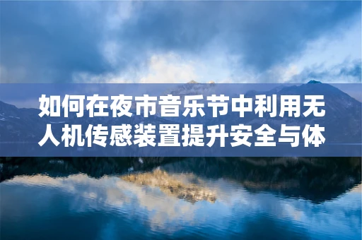 如何在夜市音乐节中利用无人机传感装置提升安全与体验？