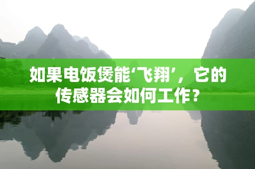 如果电饭煲能‘飞翔’，它的传感器会如何工作？