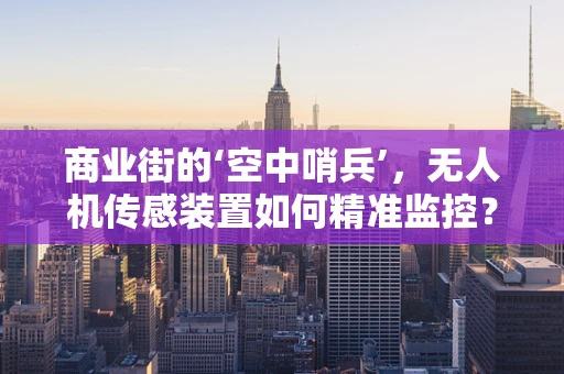 商业街的‘空中哨兵’，无人机传感装置如何精准监控？