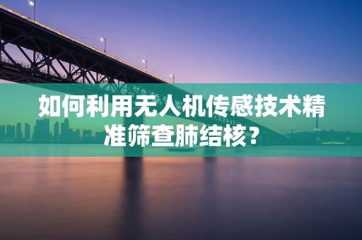 如何利用无人机传感技术精准筛查肺结核？