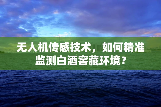 无人机传感技术，如何精准监测白酒窖藏环境？