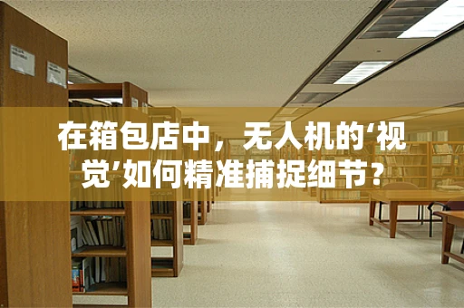 在箱包店中，无人机的‘视觉’如何精准捕捉细节？