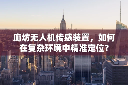 廊坊无人机传感装置，如何在复杂环境中精准定位？