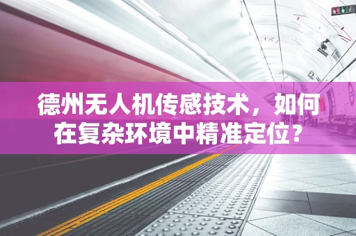 德州无人机传感技术，如何在复杂环境中精准定位？