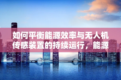 如何平衡能源效率与无人机传感装置的持续运行，能源政策与管理的挑战？