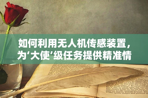 如何利用无人机传感装置，为‘大使’级任务提供精准情报？