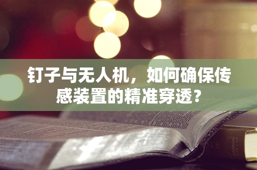 钉子与无人机，如何确保传感装置的精准穿透？