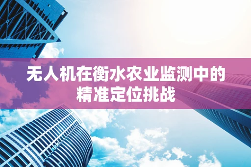 无人机在衡水农业监测中的精准定位挑战