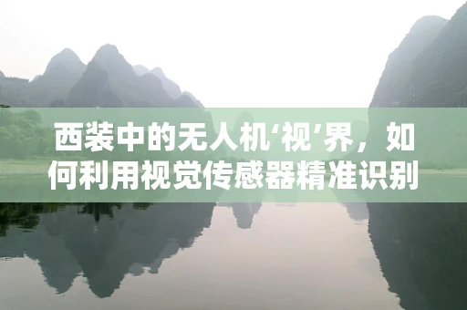 西装中的无人机‘视’界，如何利用视觉传感器精准识别？