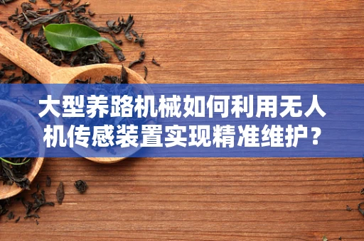 大型养路机械如何利用无人机传感装置实现精准维护？