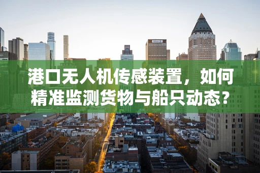 港口无人机传感装置，如何精准监测货物与船只动态？