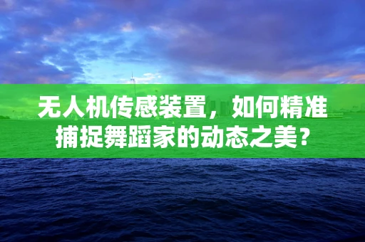 无人机传感装置，如何精准捕捉舞蹈家的动态之美？