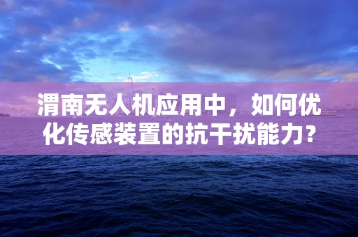 渭南无人机应用中，如何优化传感装置的抗干扰能力？
