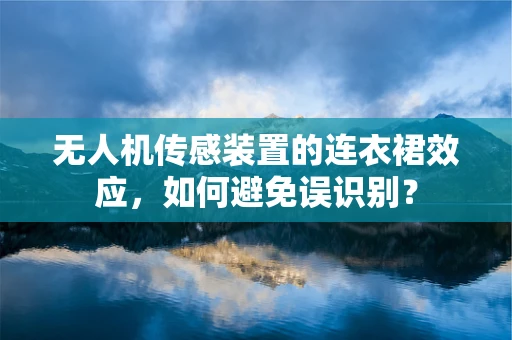 无人机传感装置的连衣裙效应，如何避免误识别？