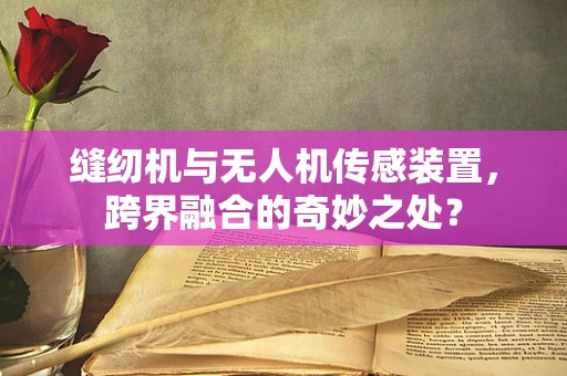 缝纫机与无人机传感装置，跨界融合的奇妙之处？