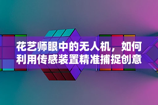 花艺师眼中的无人机，如何利用传感装置精准捕捉创意瞬间？