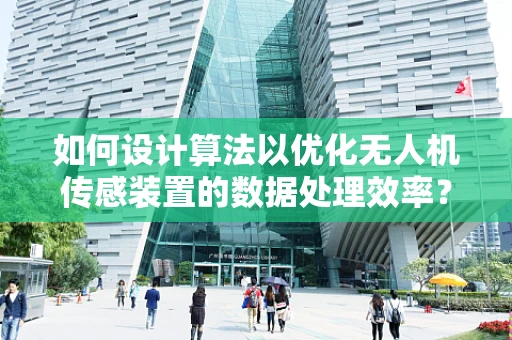 如何设计算法以优化无人机传感装置的数据处理效率？