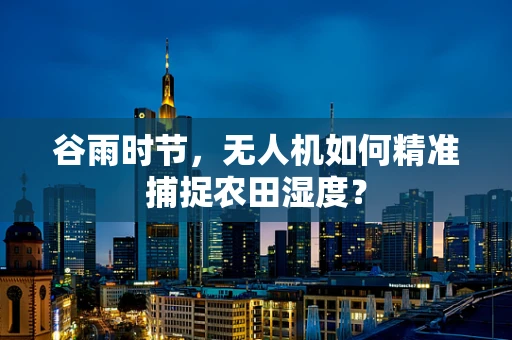 谷雨时节，无人机如何精准捕捉农田湿度？