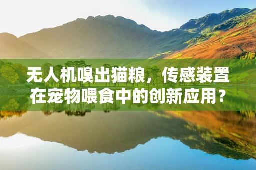 无人机嗅出猫粮，传感装置在宠物喂食中的创新应用？