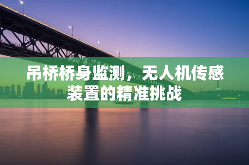 吊桥桥身监测，无人机传感装置的精准挑战