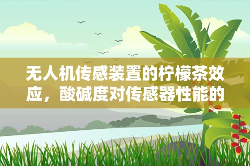 无人机传感装置的柠檬茶效应，酸碱度对传感器性能的微妙影响