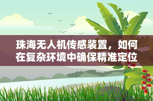 珠海无人机传感装置，如何在复杂环境中确保精准定位？