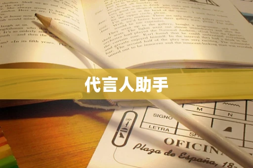 代言人助手